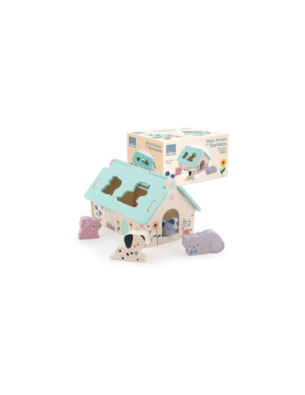 Vilac Mini ferme des formes Sarah Betz - Online