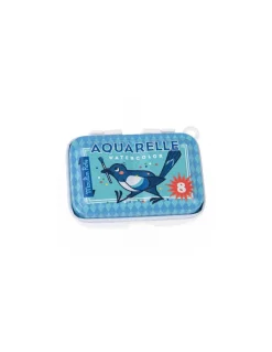 Moulin Roty Mini palette aquarelle bleue - Online