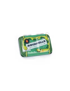 Moulin Roty Mini palette aquarelle verte - Outlet