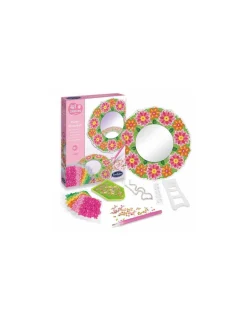 Sentosphere Miroir mosaïques fleurs - Sentosphère Sale