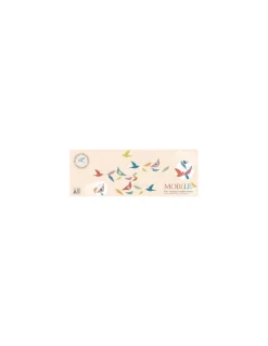 Little Big Room by Djeco Mobile en papier oiseaux multicolores - Djeco Discount
