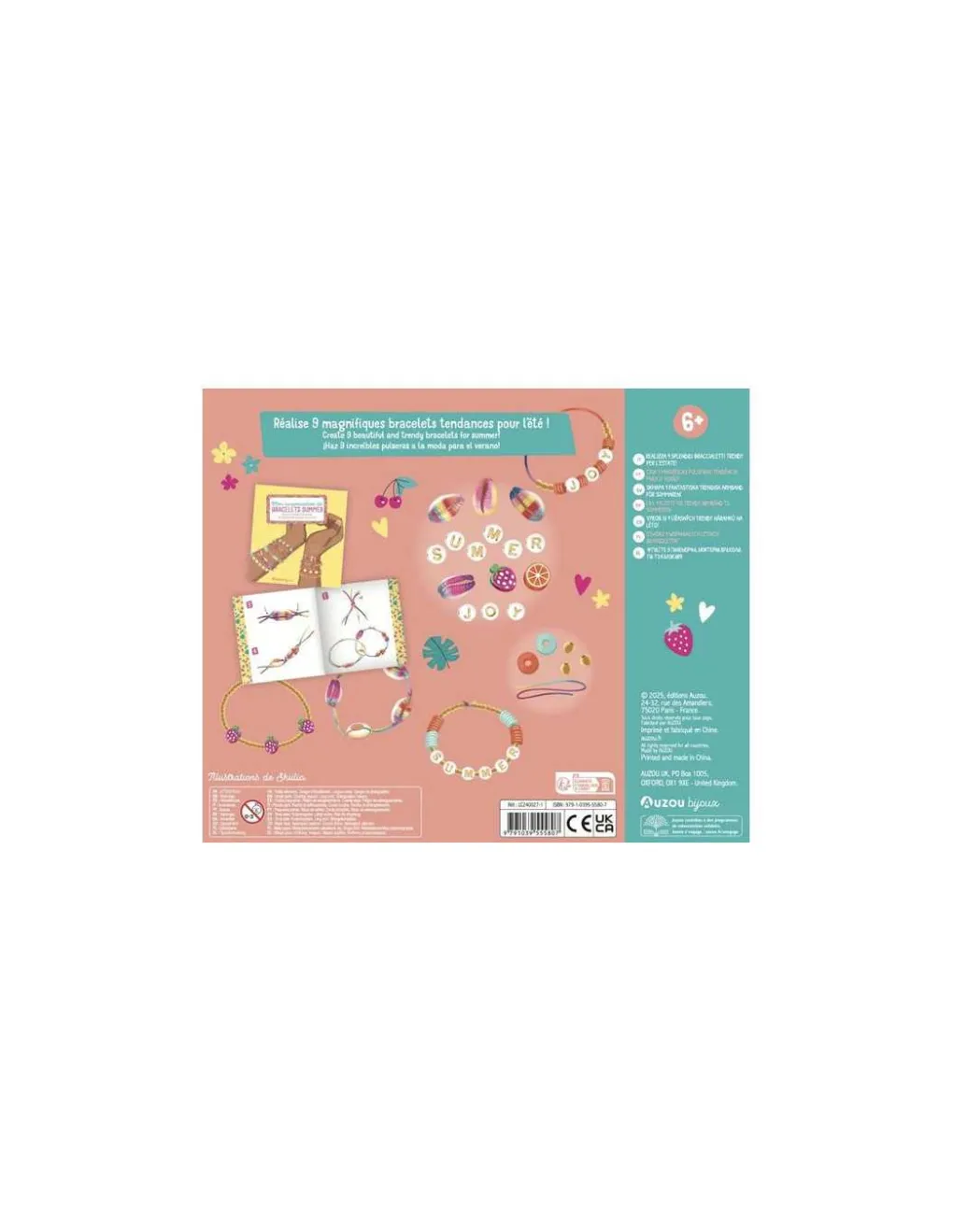 Auzou Mon accumulation de bracelets Summer - Discount