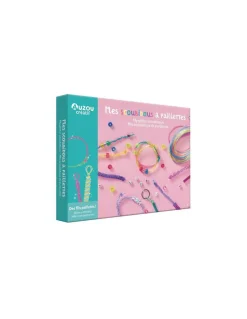 Auzou Mon coffret d'artiste mes scoubidous à paillettes - Sale