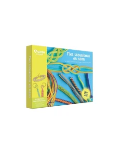 Auzou Mon coffret d'artiste mes scoubidous en néon - New