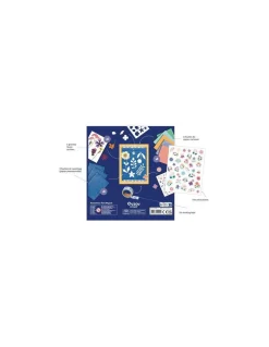 Auzou Mon coffret d'artiste tableaux fleuris cyanotypes - Hot