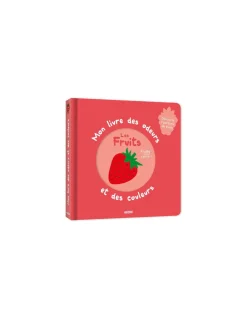 Auzou Mon livre des odeurs et des couleurs Les fruits - Clearance