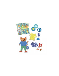 Auzou Mon petit coffret aimanté je m'habille - Sale