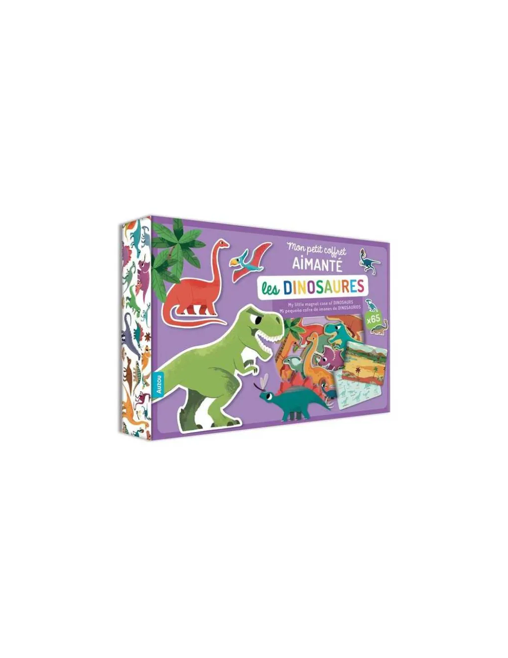 Auzou Mon petit coffret aimanté les dinosaures - New