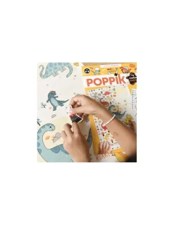 Poppik Mon poster créatif Dinosaures - Discount