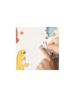 Poppik Mon poster créatif Dinosaures - Discount