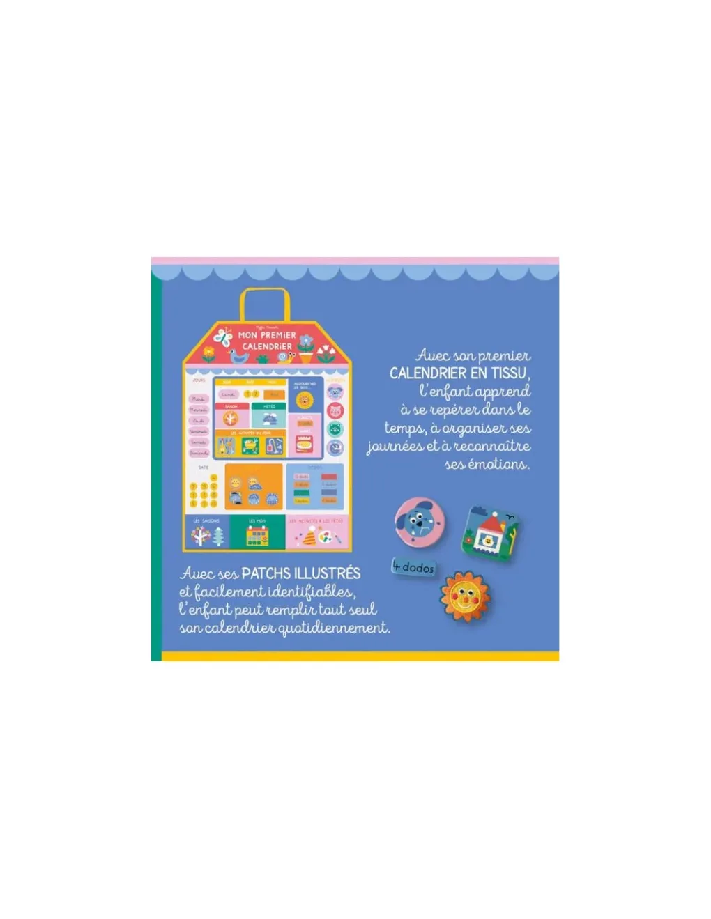 Auzou Mon premier calendrier en tissu - Online