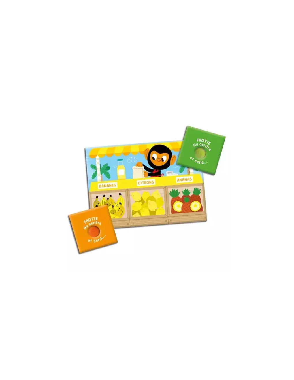 Auzou Mon premier jeu des odeurs et des couleurs - Discount