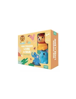 Auzou Mon premier livre de bain dans la savane - Sale