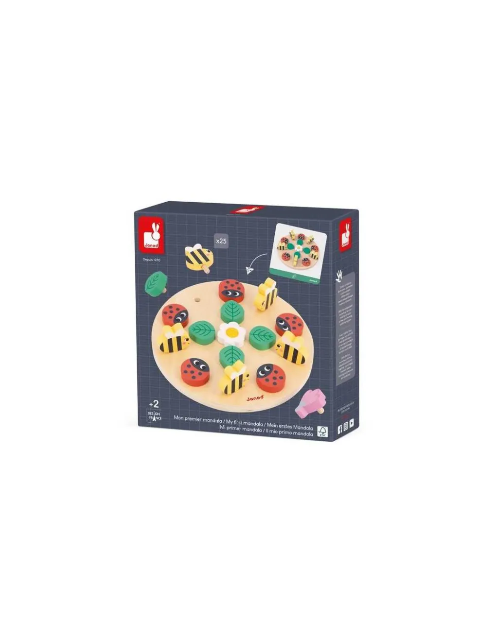 Janod Mon premier mandala Le Jardin - Clearance