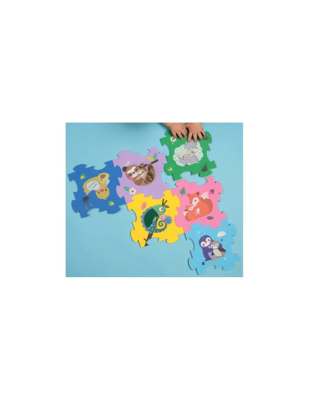 Auzou Mon puzzle en mousse à toucher -