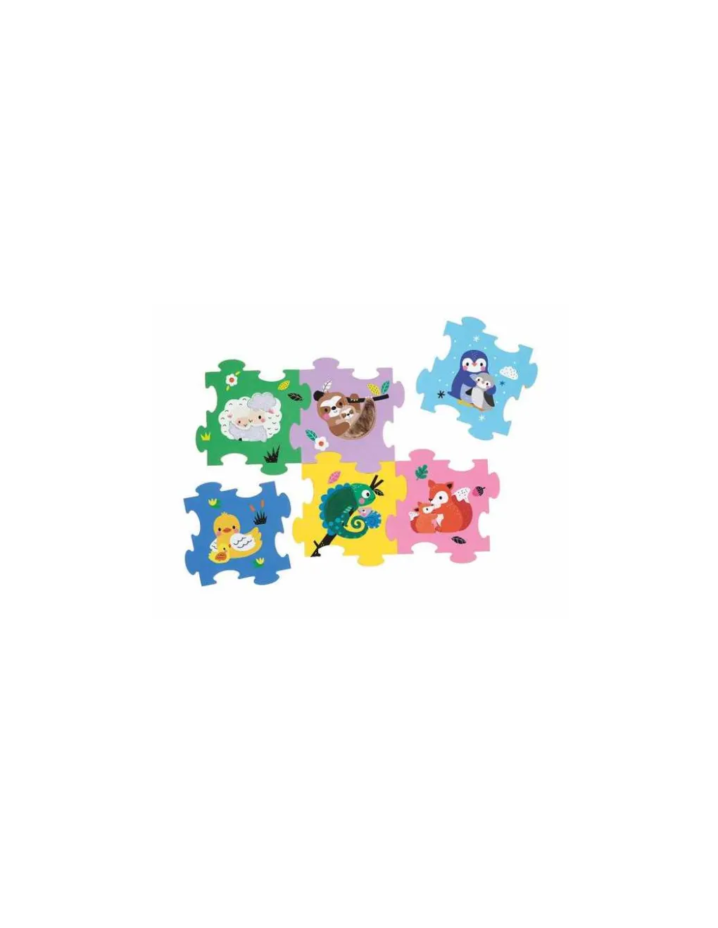 Auzou Mon puzzle en mousse à toucher -
