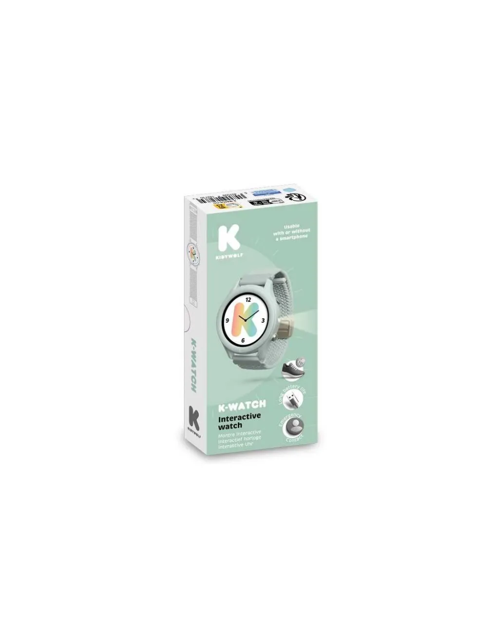 Kidywolf Montre connectée K-Watch verte - Clearance