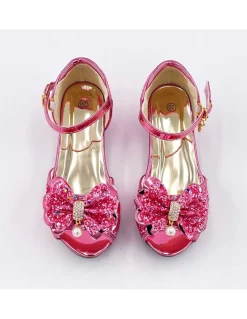 Labay Mules à Nœuds et Paillette Rose 5 - 7 ans - Best