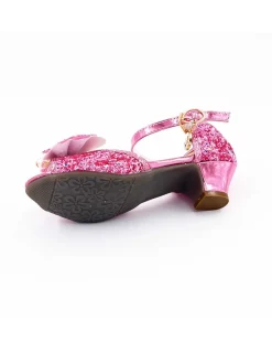 Labay Mules à Nœuds et Paillette Rose 3 - 4 ans - Outlet