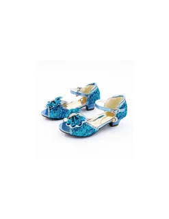 Labay Mules à Nœuds et Paillette Bleu 3 - 4 ans - Best