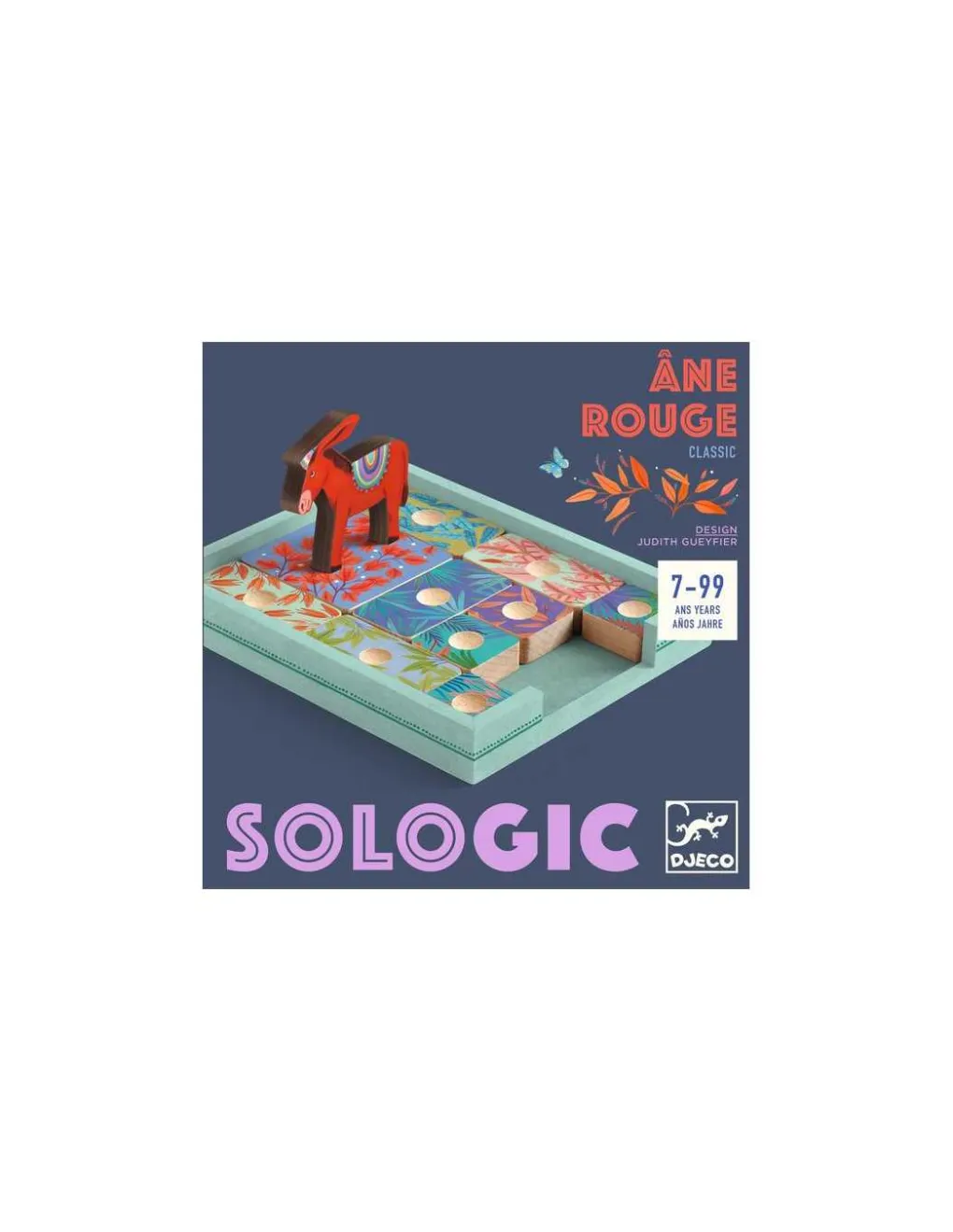 Djeco Âne rouge Sologic - Hot