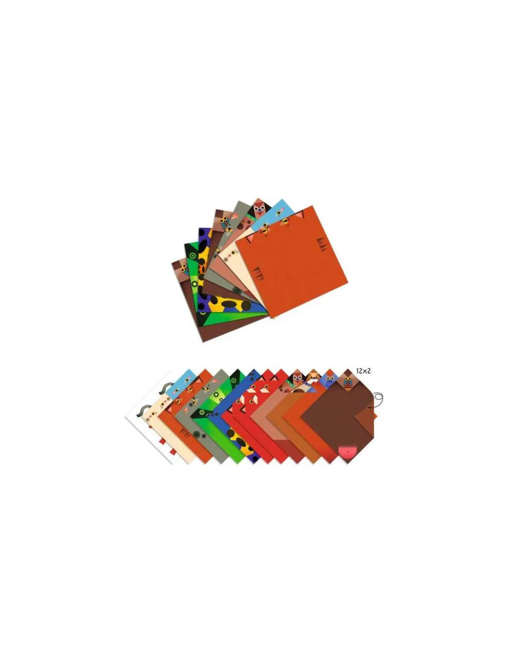 Djeco Origami Animaux sauteurs - Hot