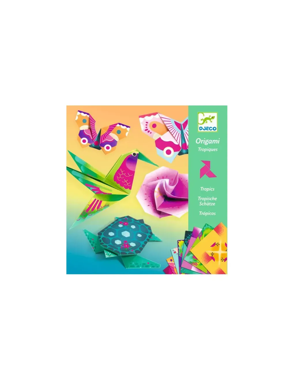 Djeco Origami tropiques - Sale