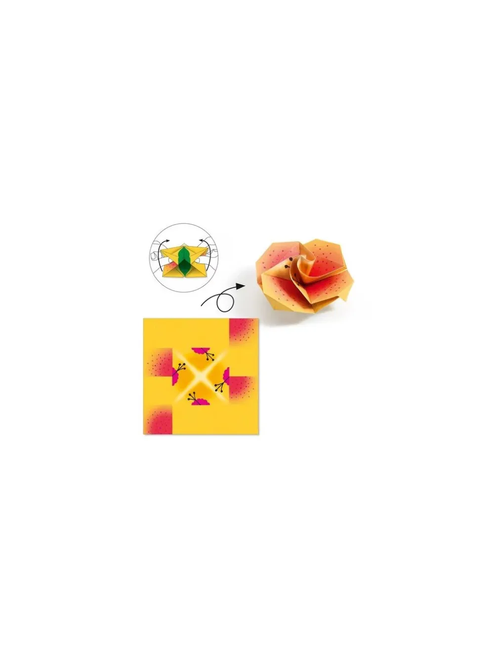 Djeco Origami tropiques - Sale