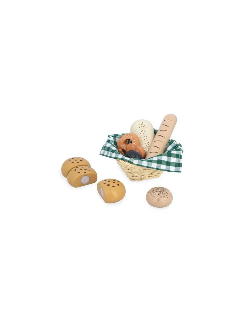 Janod Panier de boulangerie Mamie Soleil - Discount