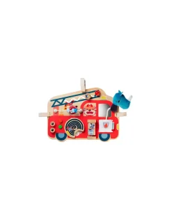 Lilliputiens Panneau d'activités camion de pompier - Sale