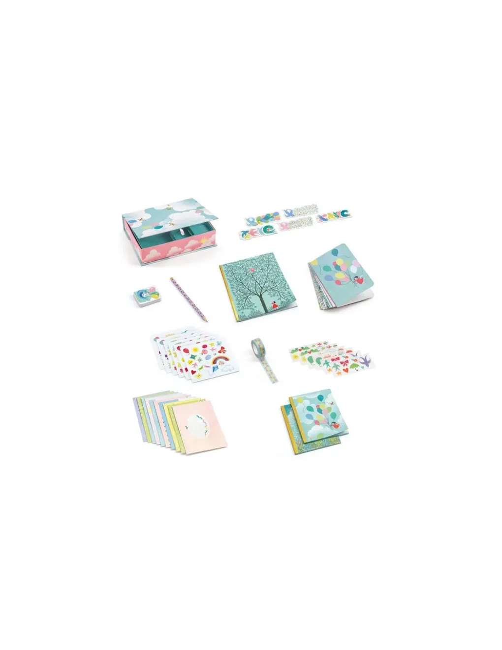 Lovely Paper by Djeco Papeterie Charlotte - Djeco Outlet