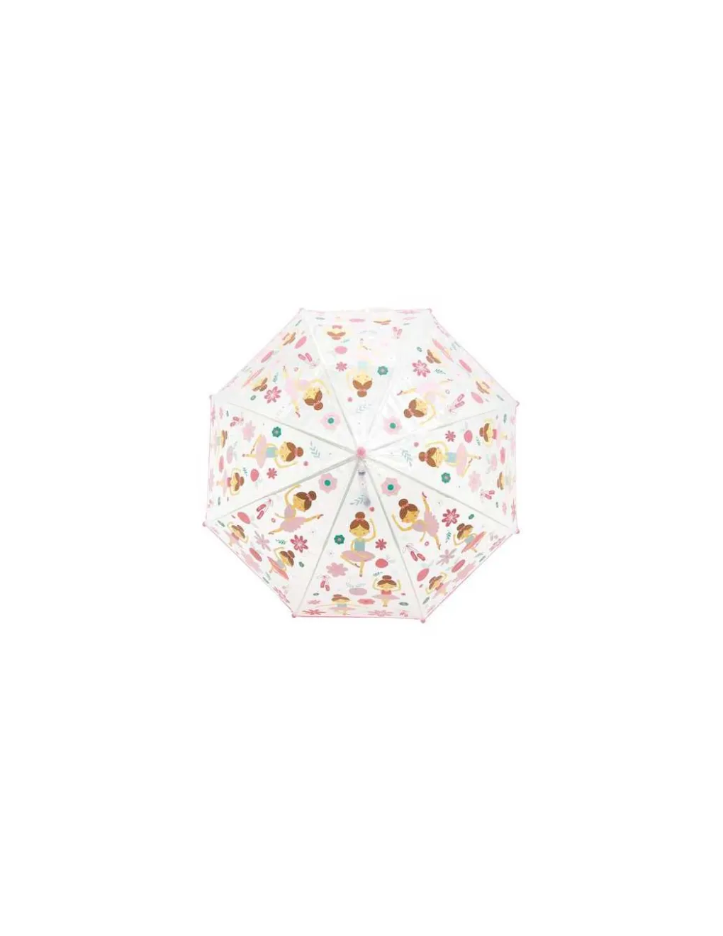 LittLe L Parapluie ballerines transparent et magique -