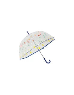 LittLe L Parapluie cloche gouttes transparent et magique - Sale