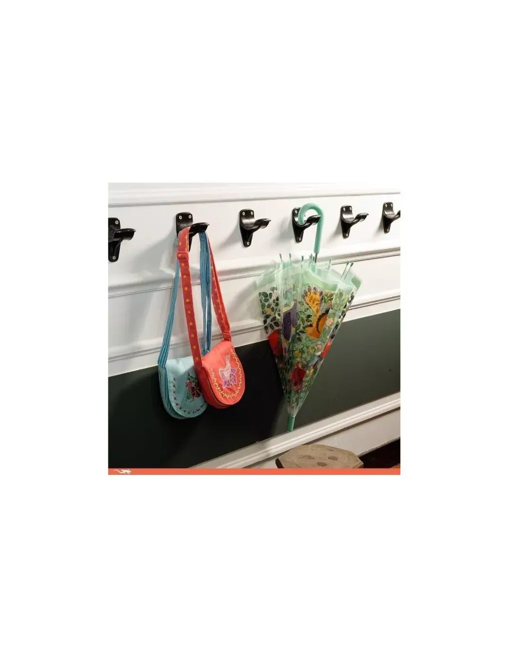 Djeco Parapluie fleurs et oiseaux - Hot