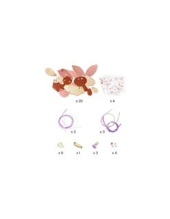 Djeco Parure de bijoux à créer Miss Rosefinch - Do it Yourself -