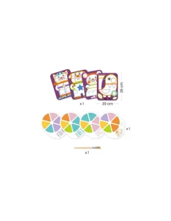 Djeco Peinture à la palette Les Joufflus - Online