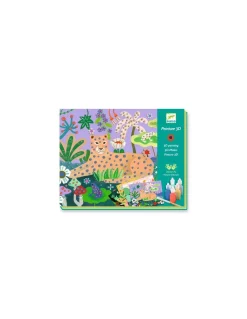 Djeco Peinture 3D Forêt tropicale - Clearance
