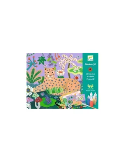 Djeco Peinture 3D Forêt tropicale - Clearance