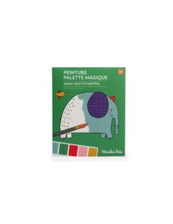 Moulin Roty Peinture palette magique Les Toupitis - Discount