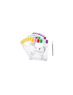 Moulin Roty Peinture palette magique Les Toupitis - Discount