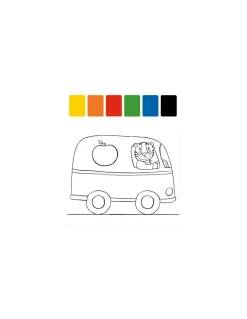 Moulin Roty Peinture palette magique Les Popipop -
