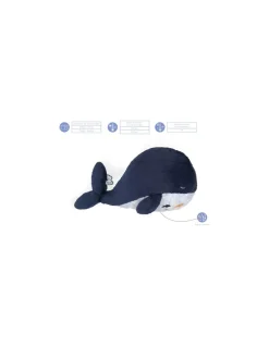 Kaloo Peluche bien-être baleine Petit calme - New
