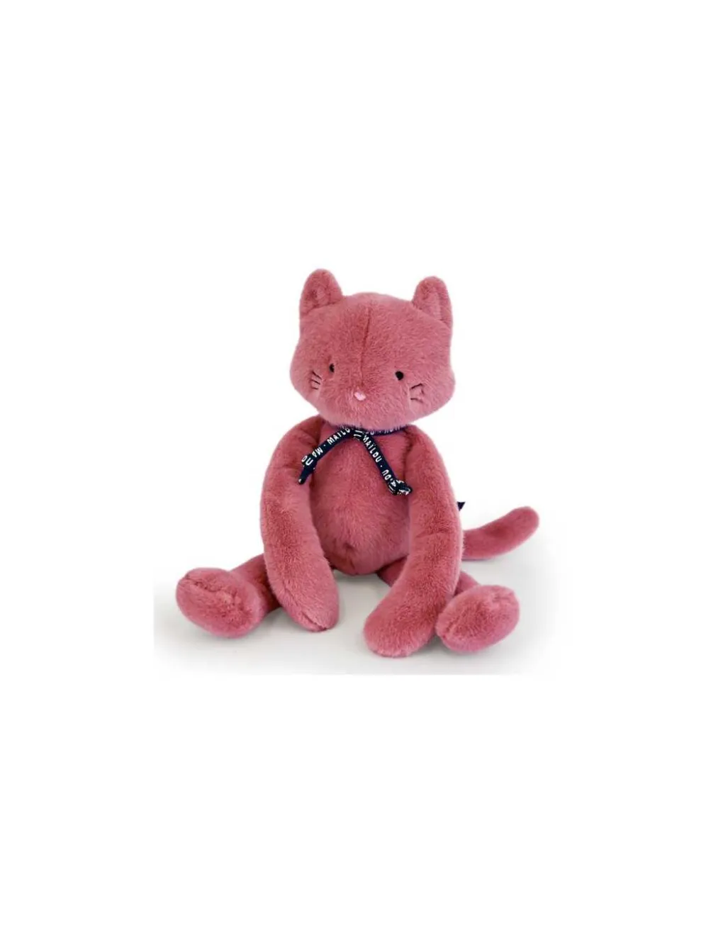 Mailou Tradition Peluche Chat Méloé 37 cm rose - Maïlou Tradition Best