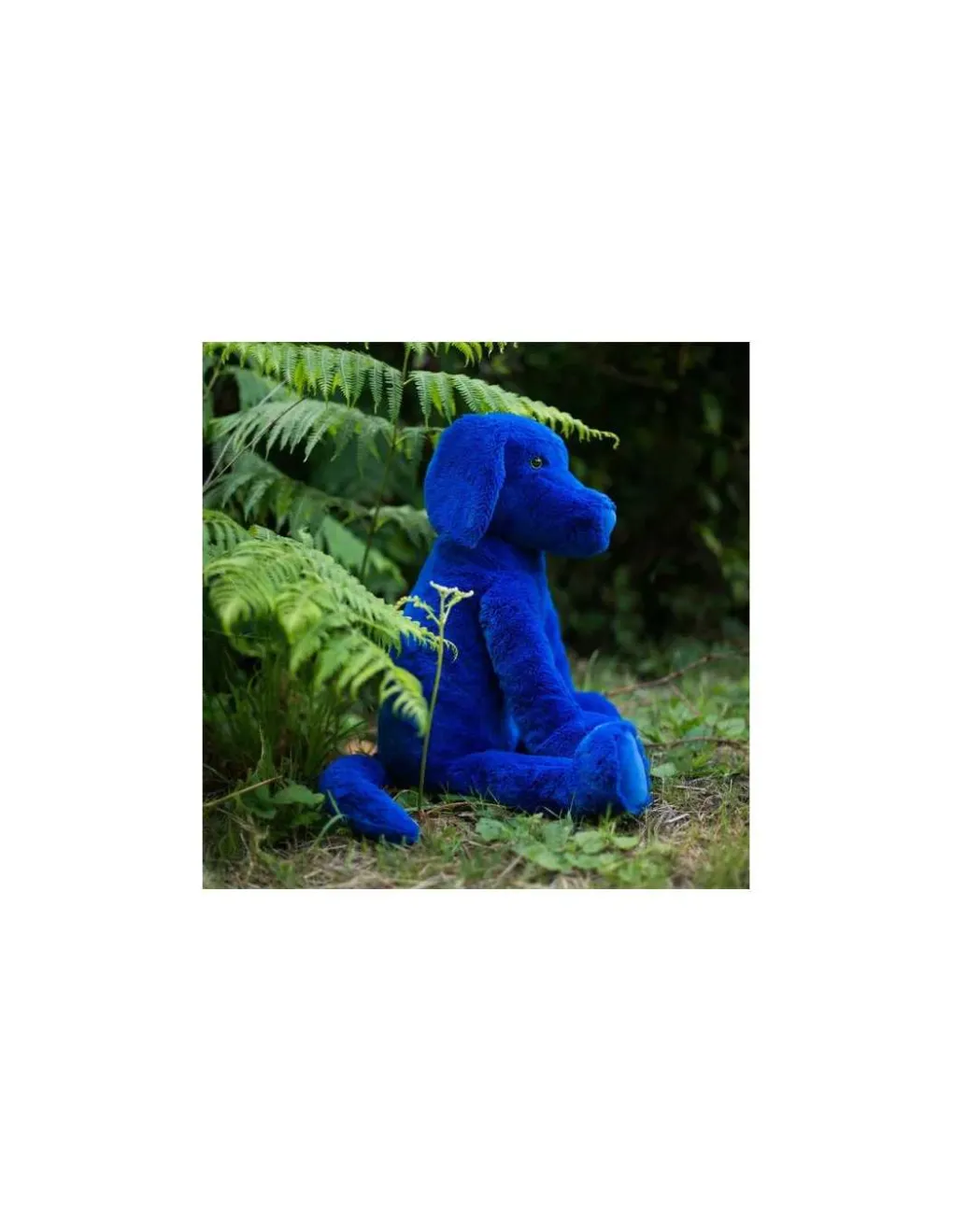 Moulin Roty Peluche Chien bleu Ecole des loisirs - Sale