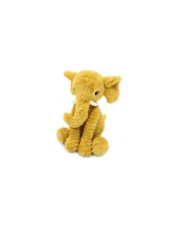Les Deglingos Peluche Dimoitou l'éléphant jaune moutarde - Les Ptipotos by Déglingos Clearance