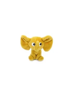 Les Deglingos Peluche Dimoitou l'éléphant jaune moutarde - Les Ptipotos by Déglingos Clearance