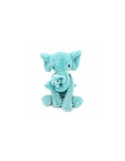 Les Deglingos Peluche Dimoitou l'éléphant aqua - Les Ptipotos by Déglingos Discount
