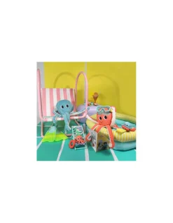 Les Deglingos Peluche Filou la pieuvre aqua - Les Ptipotos by Déglingos Online