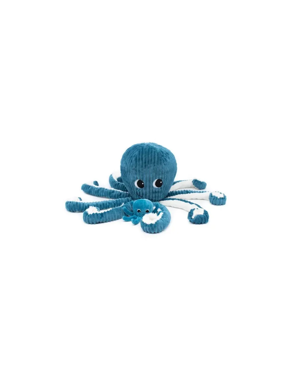 Les Deglingos Peluche Filou la pieuvre bleu - Les Ptipotos by Déglingos Outlet