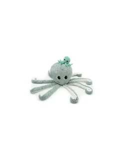 Les Deglingos Peluche Filou la pieuvre vert menthe - Les Ptipotos by Déglingos New